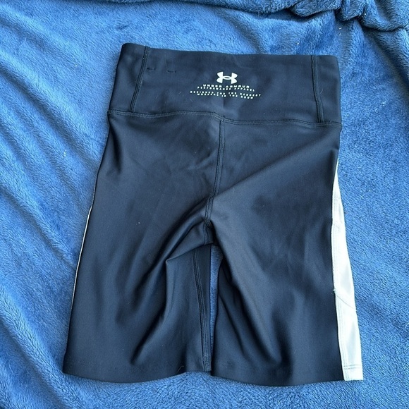 Under Armour Women's Project Rock HeatGear Bike Shorts Size XS - Picture 9 of 11